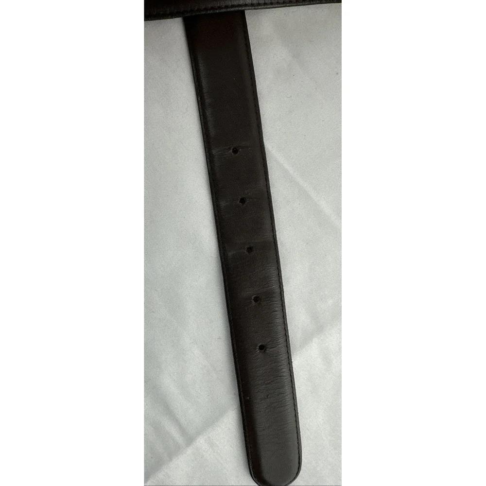 COACH Leather Belt Men 44